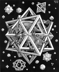 Dibujo de Escher