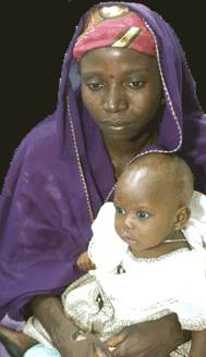 Amina Lawal y su bebé.